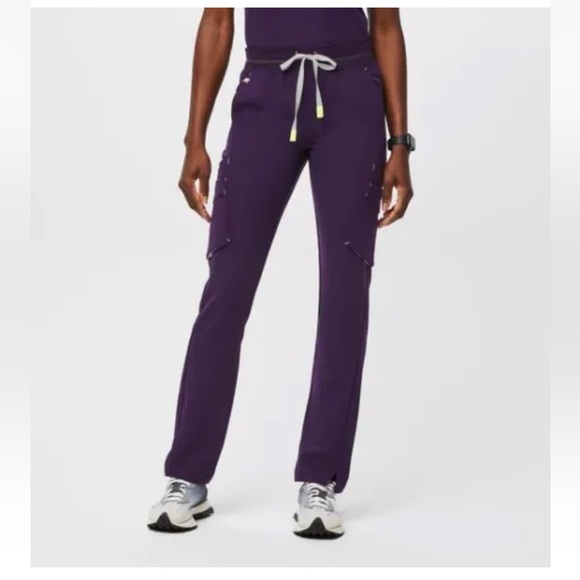 Figs Pants - Figs Scrub Pants Small Purple Jam Soeng size XXS